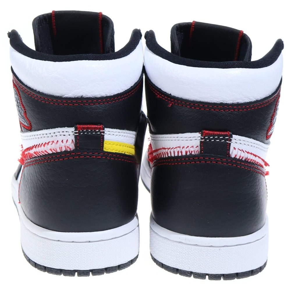 NIKE(ナイキ) AIR JORDAN 1 HIGH OG DEFIANT エアジョーダン1 ディファイアント ハイカットスニーカー ホワイト/ブラック US7/25cm CD6579-071