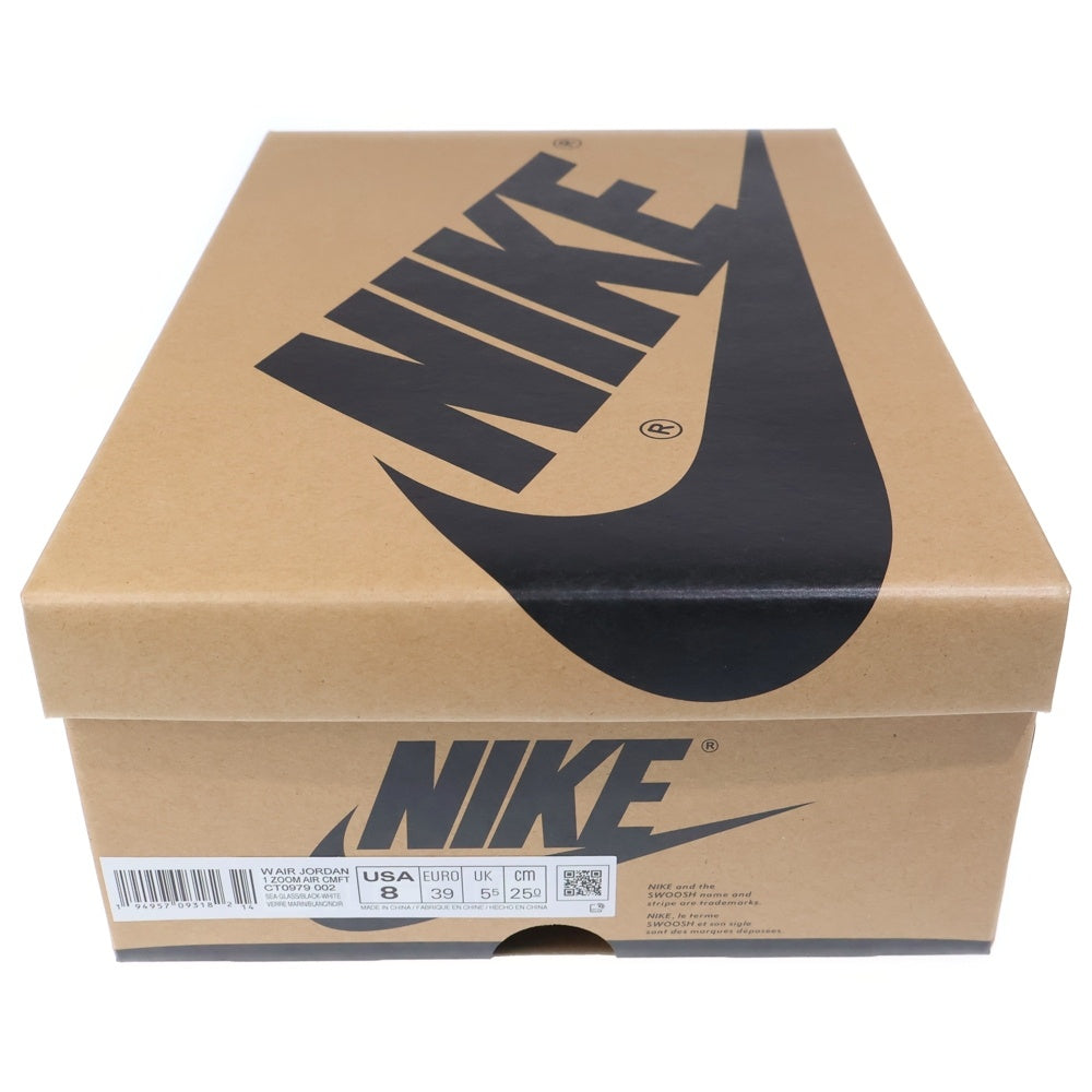 NIKE(ナイキ) W AIR JORDAN 1 ZOOM AIR CMFT ウィメンズ エアジョーダン 1 ズームエア コンフォート ハイカットスニーカー グレー US8/25cm CT0979-002