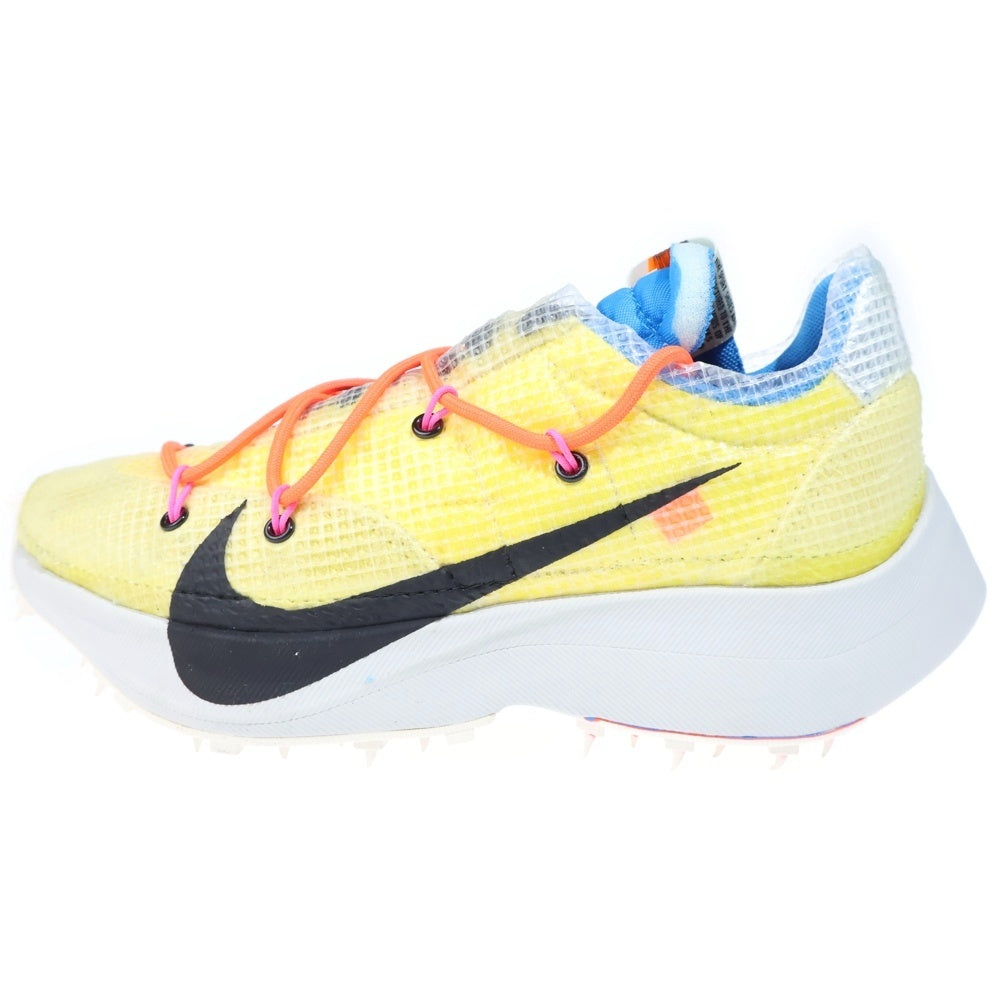 NIKE(ナイキ) ×OFF-WHITE WMNS VAPOR STREET/OW オフホワイト ウィメンズ ヴェイパー ストリート ローカットスニーカー イエロー US8/25cm CD8178-700 レディース