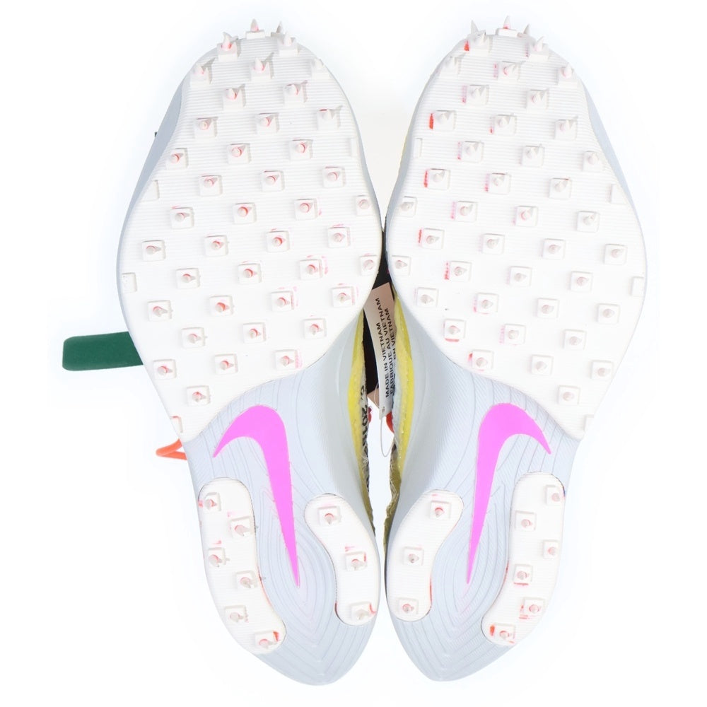 NIKE(ナイキ) ×OFF-WHITE WMNS VAPOR STREET/OW オフホワイト ウィメンズ ヴェイパー ストリート ローカットスニーカー イエロー US8/25cm CD8178-700 レディース