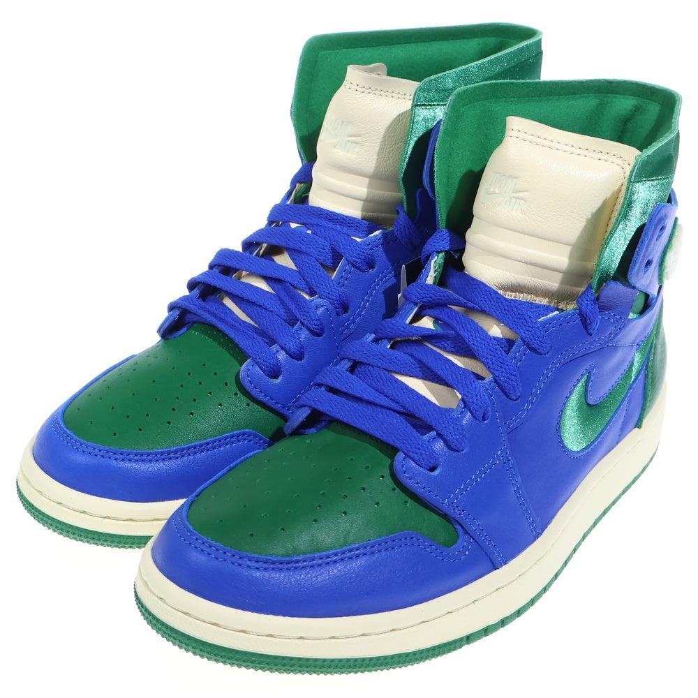 NIKE(ナイキ) ×Aleali May WMNS AIR JORDAN 1 ZOOM アレイリ メイ ウィメンズ エア ジョーダン ズーム ハイカットスニーカー グリーン US7.5/24.5cm DJ1199-400