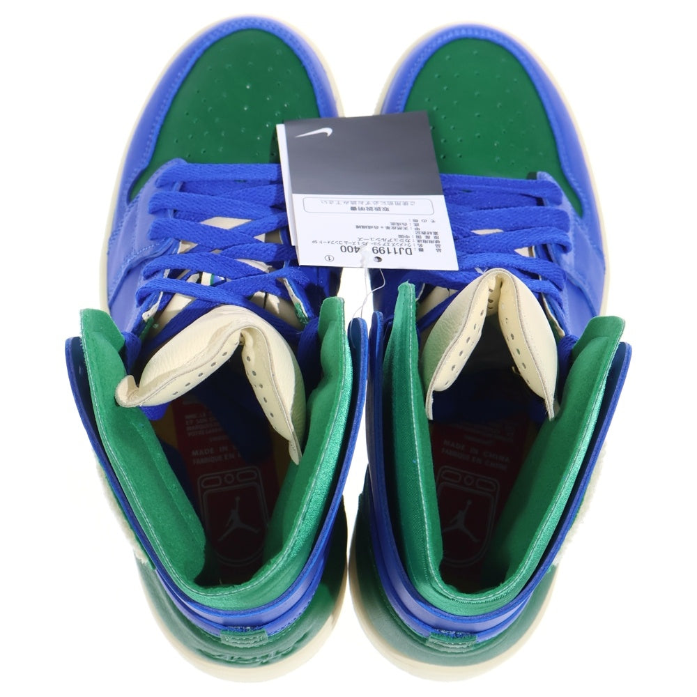 NIKE(ナイキ) ×Aleali May WMNS AIR JORDAN 1 ZOOM アレイリ メイ ウィメンズ エア ジョーダン ズーム ハイカットスニーカー グリーン US7.5/24.5cm DJ1199-400
