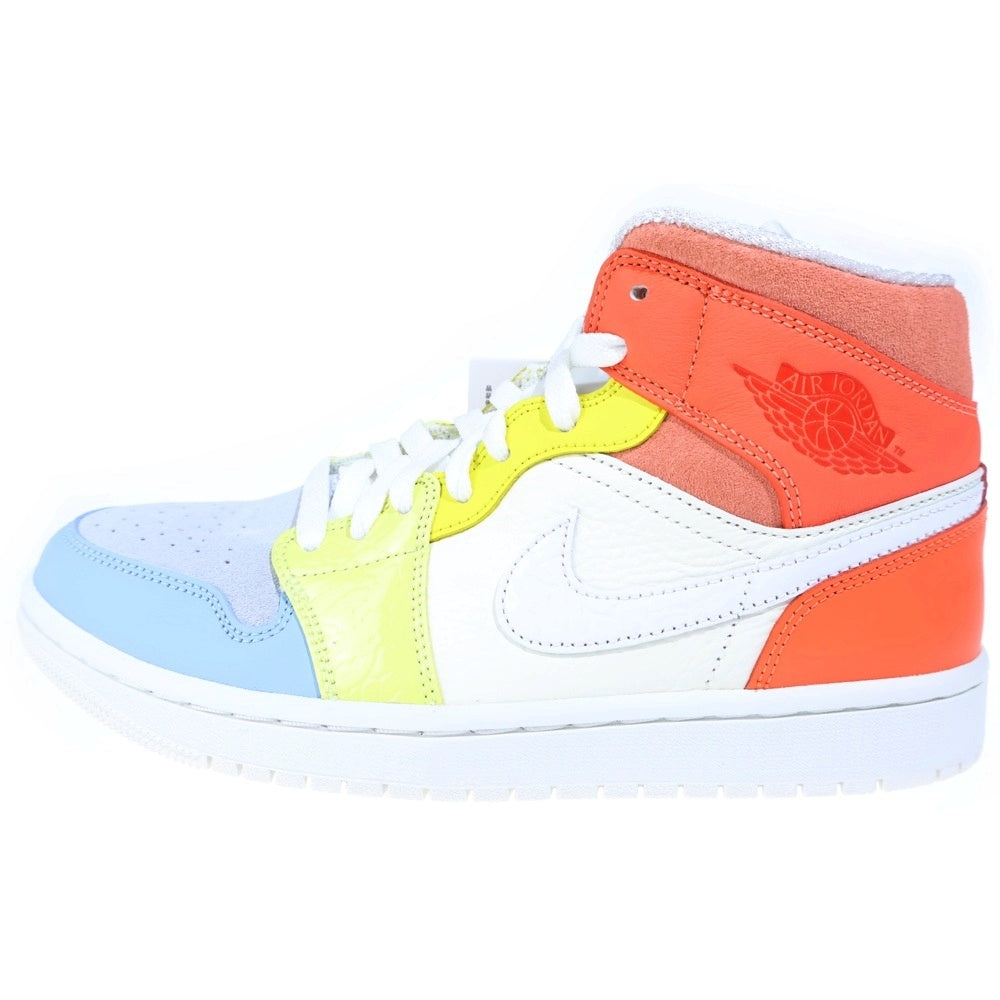 NIKE(ナイキ) WMNS AIR JORDAN MID To My First Coach エアジョーダン 1 ミッド トゥ マイ ファースト コーチ ミドルカットスニーカー マルチ US8/25cm DJ6908-100