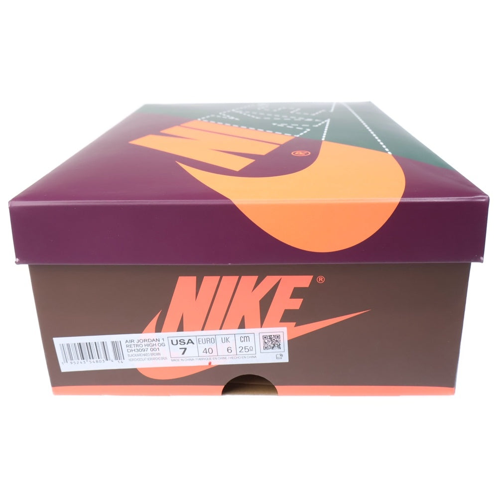 NIKE(ナイキ) AIR JORDAN 1 HIGH OG HAND CRAFTED エアジョーダン 1 ハンド クラフテッド ハイカットスニーカー マルチカラー US7/25cm DH3097-001