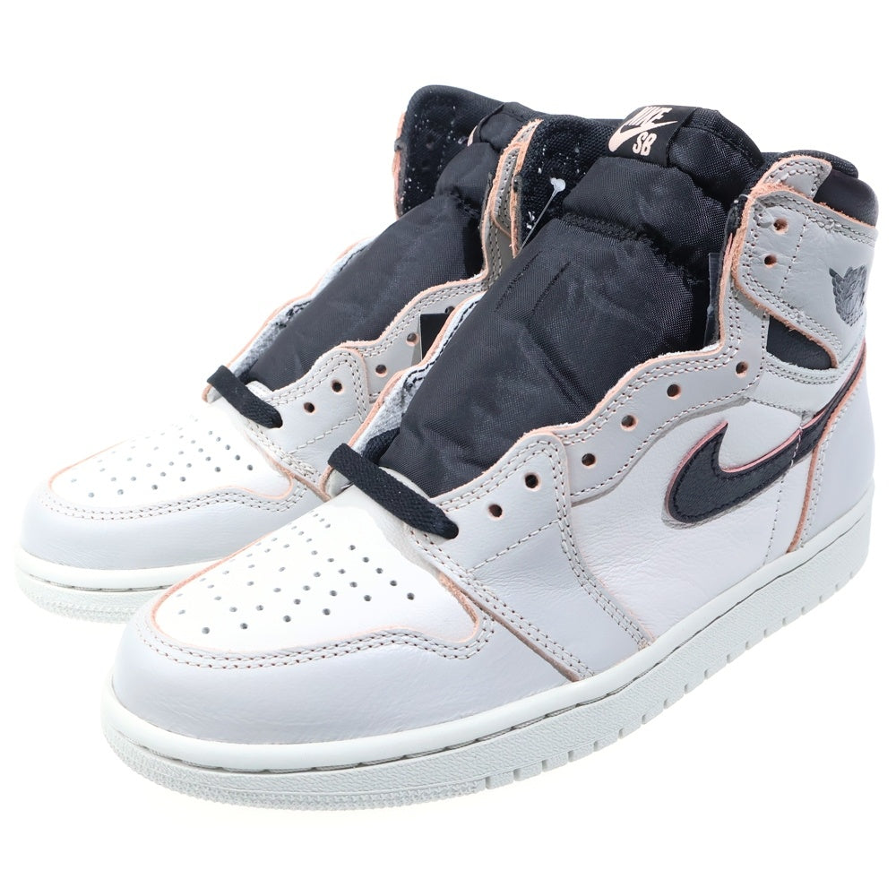 NIKE SB(ナイキエスビー) AIR JORDAN 1 RETRO HIGH OG DEFIANT NYC TO PARIS エアジョーダン 1 ディファイアント ハイカットスニーカー グレー US6.5/24.5cm CD6578-006