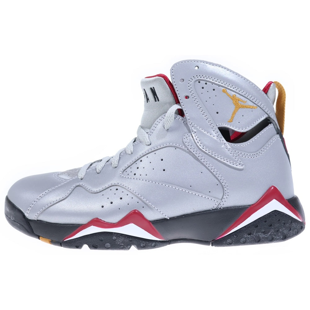 NIKE(ナイキ) AIR JORDAN 7 REFLECTIVE CARDINAL エアジョーダン7 リフレクティブ カーディナル ハイカットスニーカー シルバー US7/25cm BV6281-006