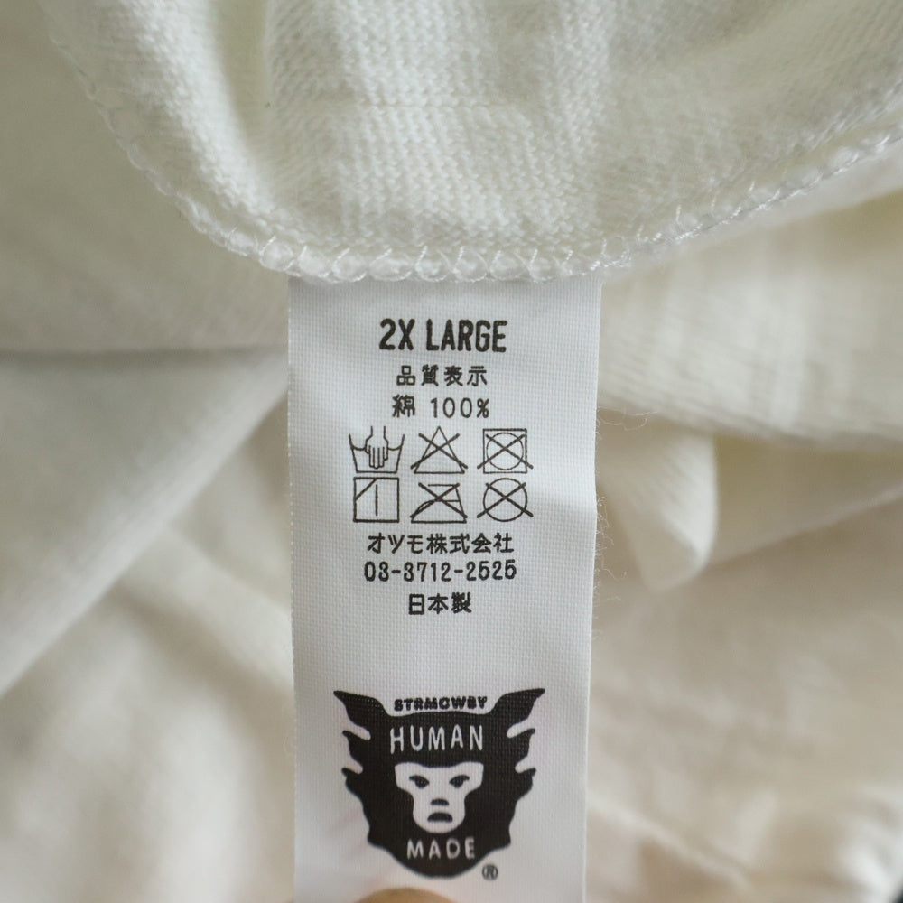 HUMAN MADE(ヒューマンメイド) Back Logo Circle S/S Tee バックロゴサークル 半袖Tシャツ ホワイト HM18CS002