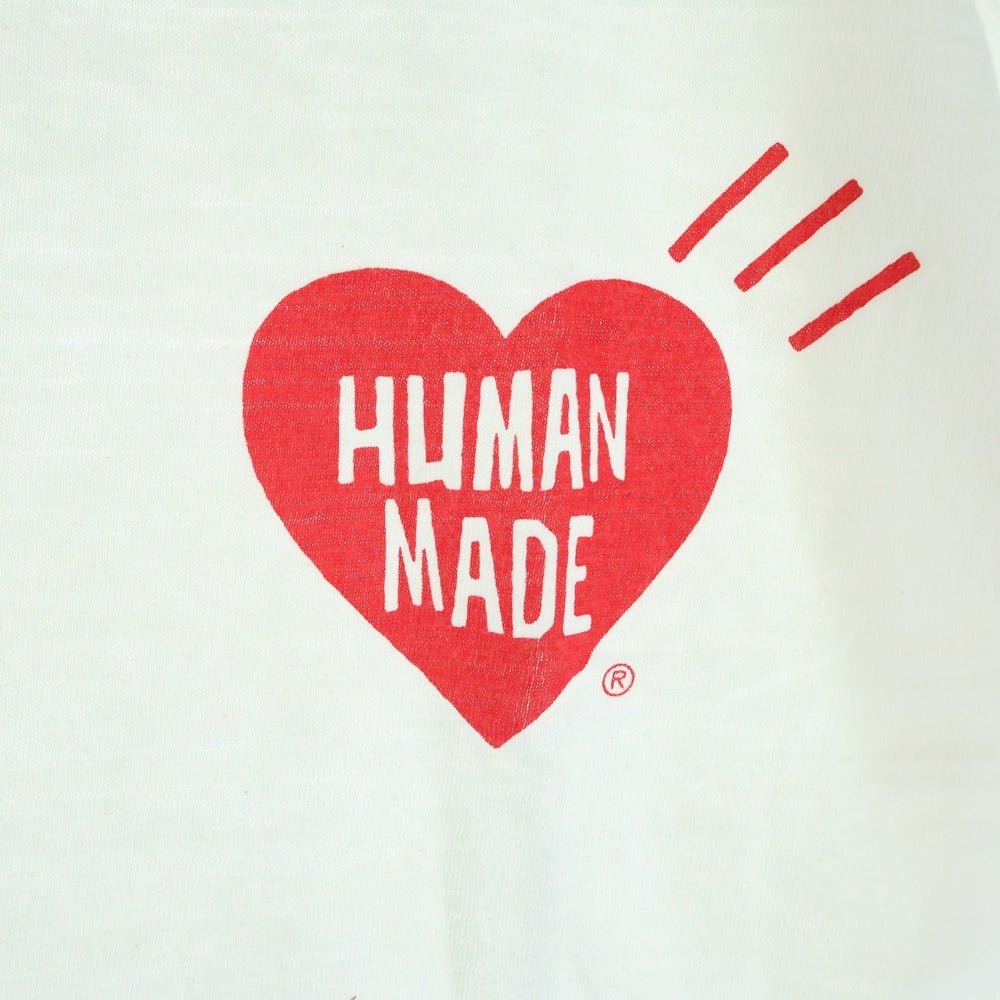 HUMAN MADE(ヒューマンメイド) Small Herat S/S Tee スモール ハートプリント 半袖Tシャツ ホワイト HM17TE021