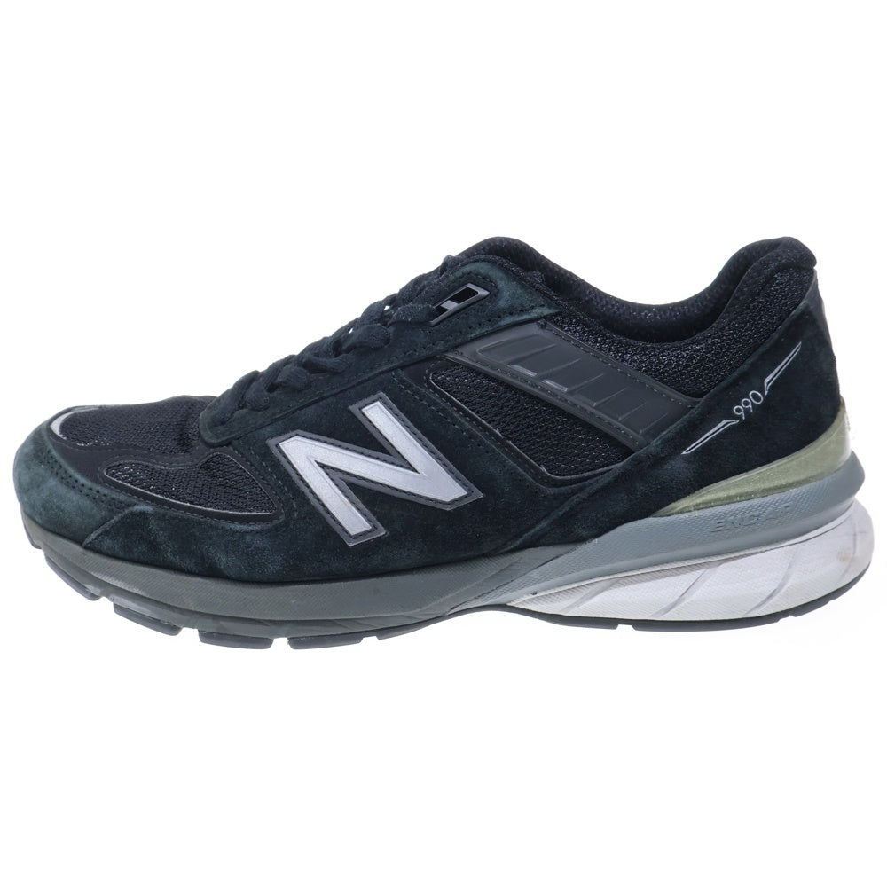New Balance(ニューバランス) M990BK5 990V5 メッシュ ローカットスニーカー ブラック US9.5/27.5cm