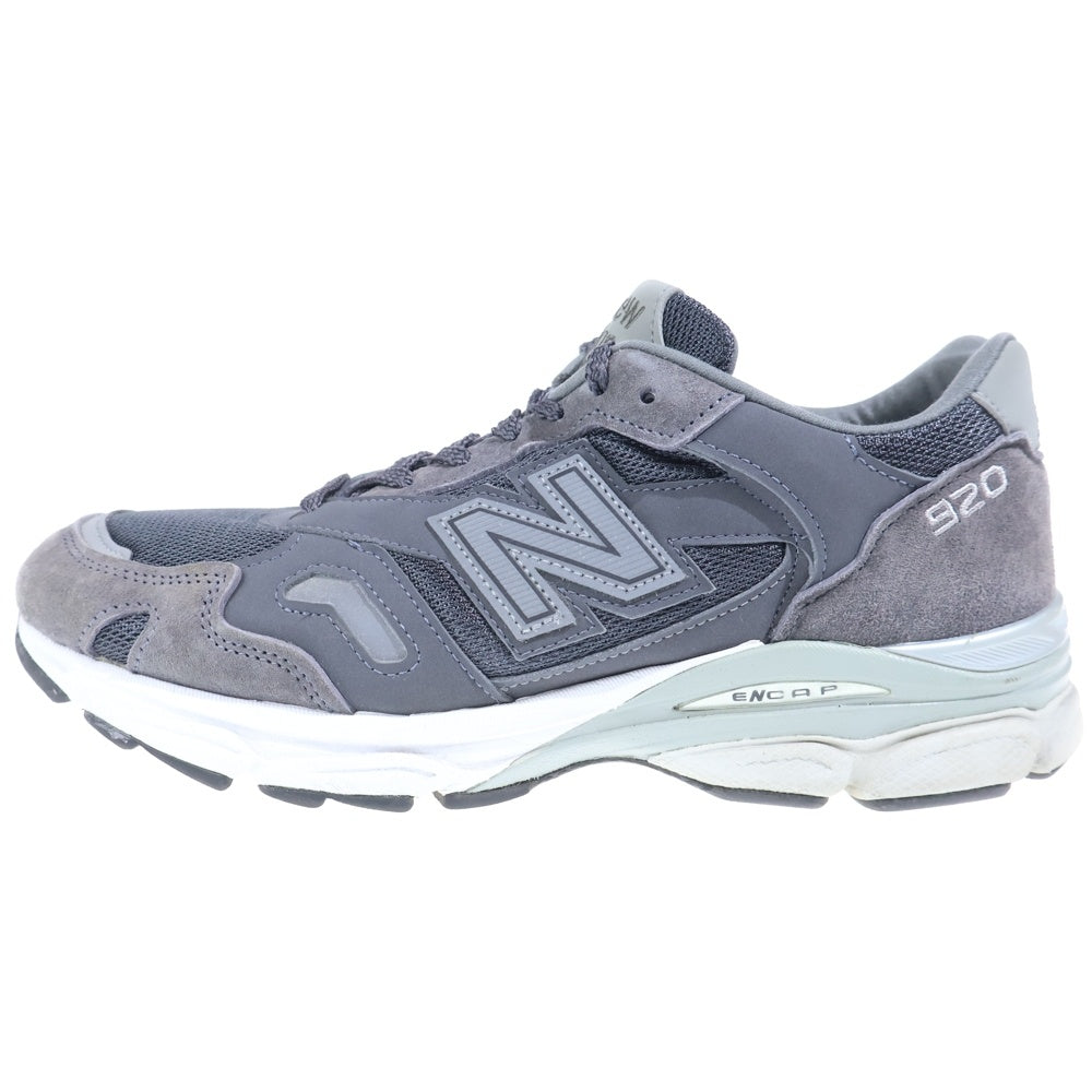 New Balance(ニューバランス) M920CHR メッシュ スウェードレザー ローカットスニーカー グレー US9/27cm