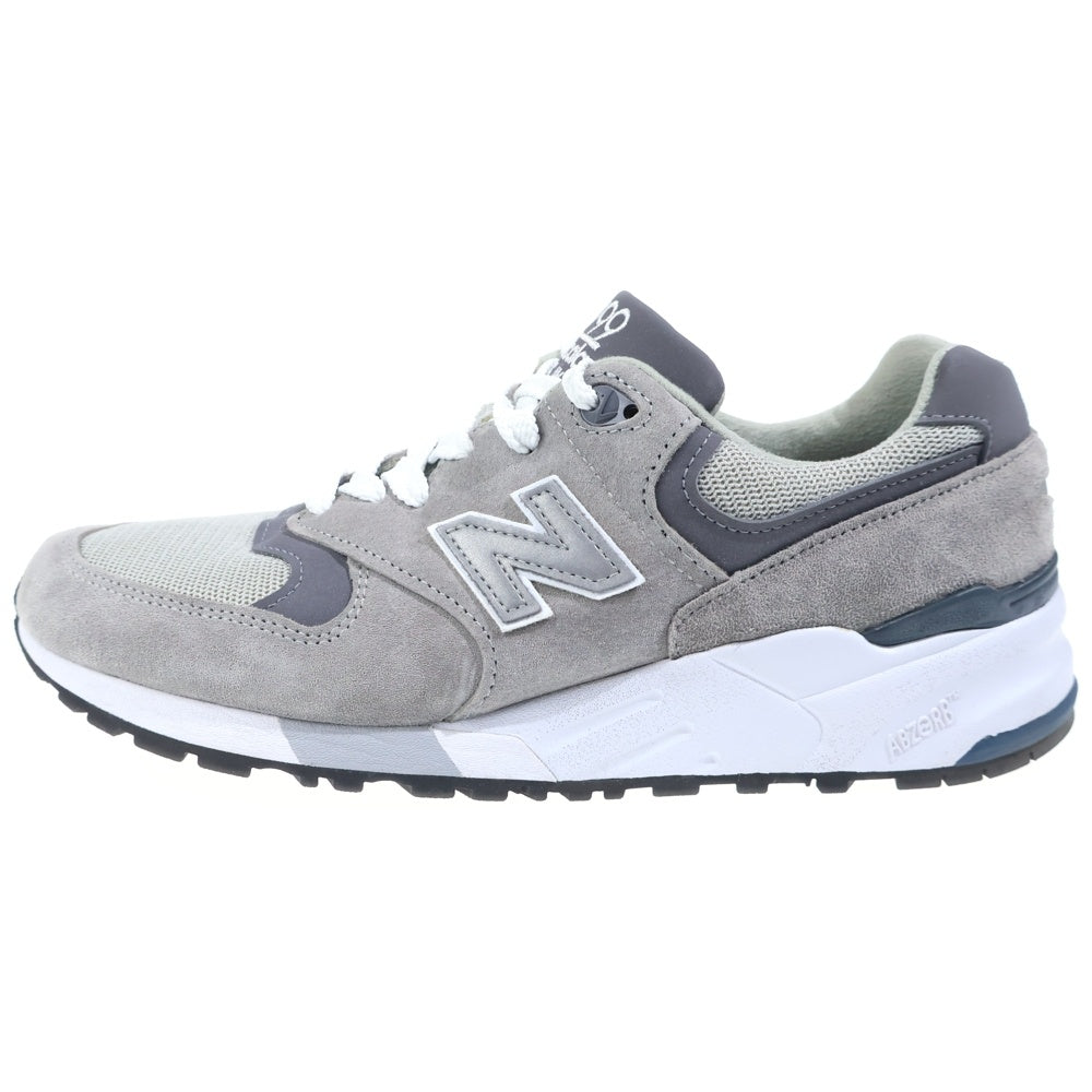 New Balance(ニューバランス) M999CGL メッシュ スウェードレザー ローカットスニーカー グレー US10/28cm