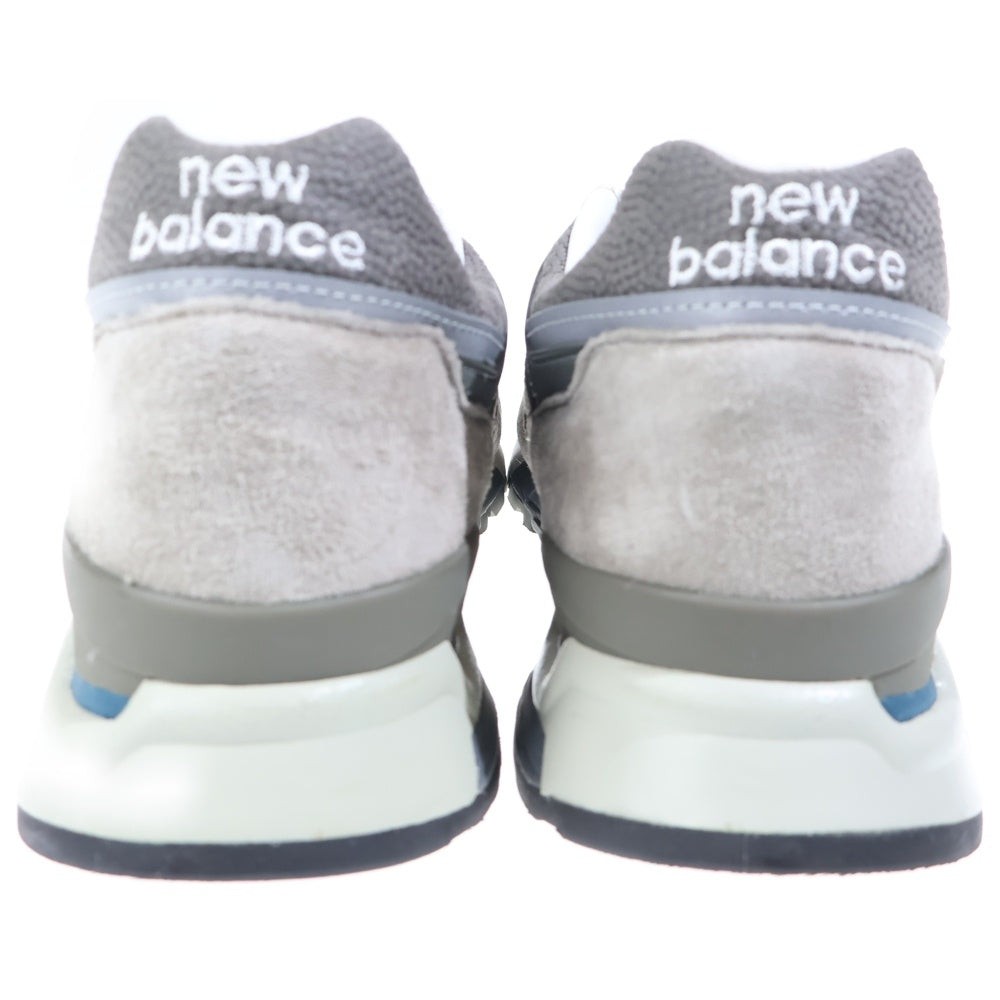 New Balance(ニューバランス) M9975GR メッシュ スウェードレザー ローカットスニーカー グレー US9.5/27.5cm