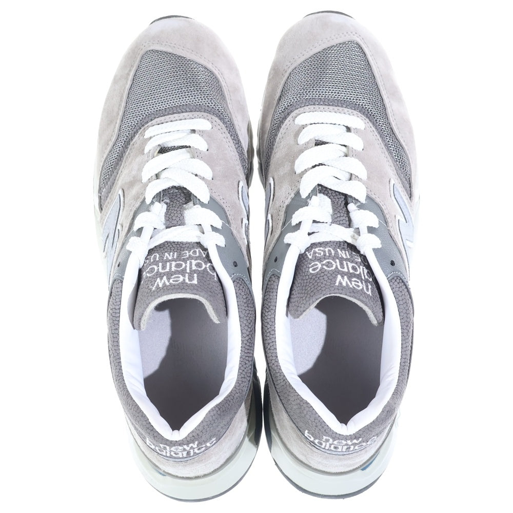 New Balance(ニューバランス) M9975GR メッシュ スウェードレザー ローカットスニーカー グレー US9.5/27.5cm
