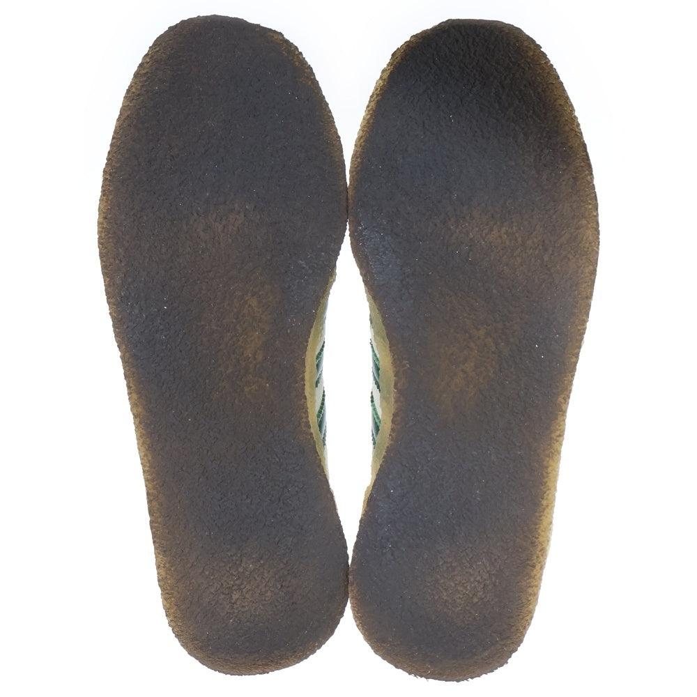 adidas(アディダス) SAMBA KITH CLARKS Ronnie Fieg ローカットスニーカー ベージュ/グリーン US9/27cm ID7297