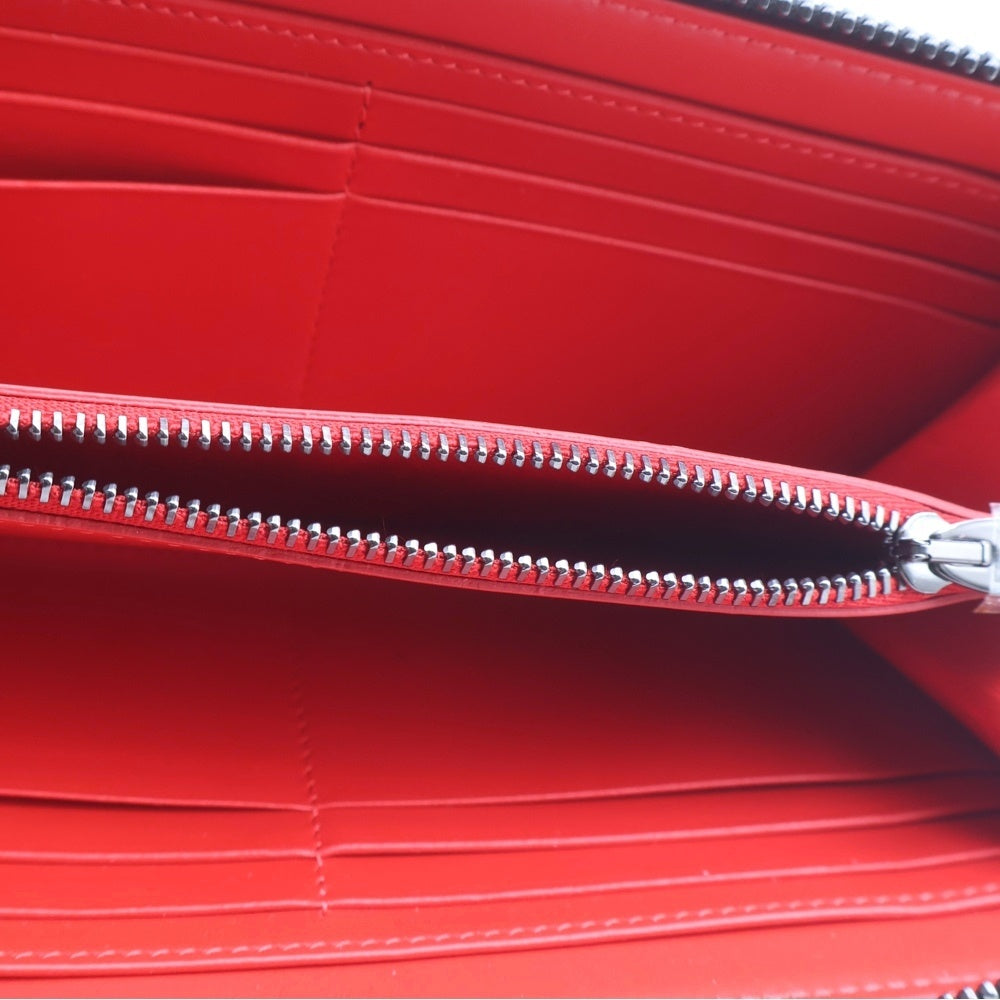 CHRISTIAN LOUBOUTIN(クリスチャンルブタン) PANETTONE パネトーネ スパイクスタッズ ラウンドファスナー ロングウォレット 長財布 ブラック 1175099