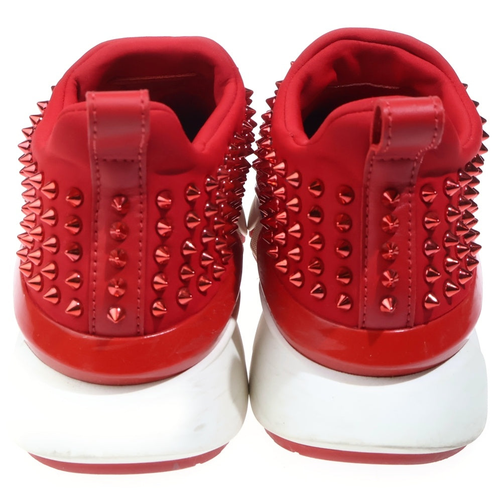 CHRISTIAN LOUBOUTIN(クリスチャンルブタン) SPIKE SOCK スパイク ソック ローカット スニーカー レッド 1190270