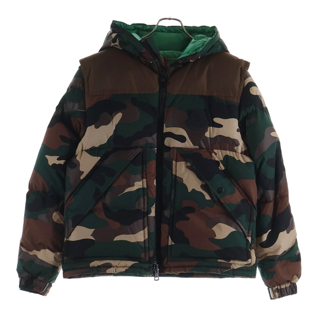 MONCLER(モンクレール) CAVET GUIBBOTTO カモフラージュ柄 2WAY ダウンジャケット ベスト マルチカラー G20911A00121