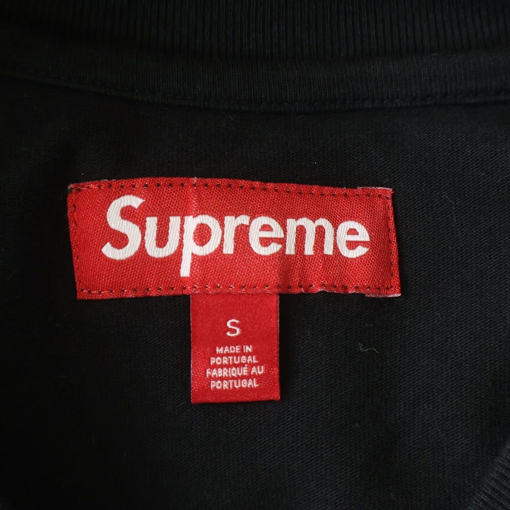 SUPREME(シュプリーム) 24SS Small Box L/S Tee スモールボックスロゴ 長袖Tシャツ カットソー ブラック