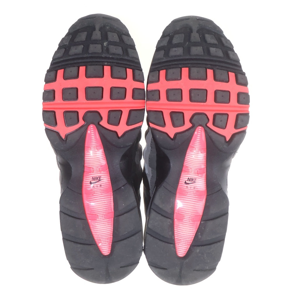 NIKE(ナイキ) AIR MAX 95 OG BIG BUBBLE SOLAR RED IM7410-001 エアマックス95 ビッグバブル ソーラーレッド ローカットスニーカー グレー/レッド US8.5/26.5cm