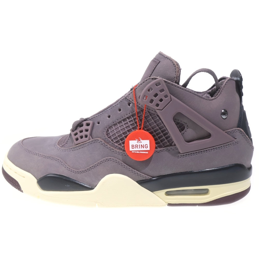 NIKE(ナイキ) ×A MA MANIERE AIR JORDAN 4 VIOLET ORE DV6773-220 アママニエール エアジョーダン4 バイオレットオレ ハイカットスニーカー ブラウン US9/27cm