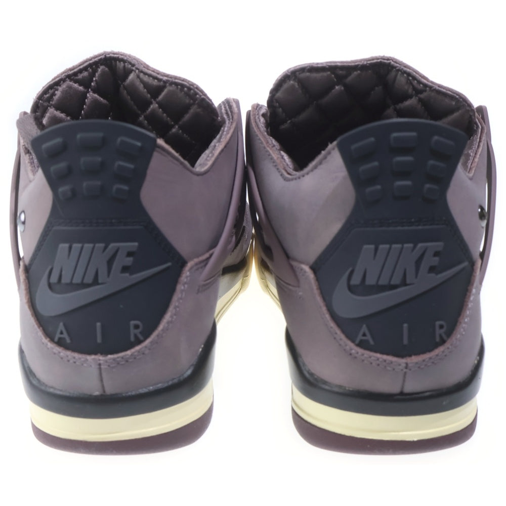 NIKE(ナイキ) ×A MA MANIERE AIR JORDAN 4 VIOLET ORE DV6773-220 アママニエール エアジョーダン4 バイオレットオレ ハイカットスニーカー ブラウン US9/27cm