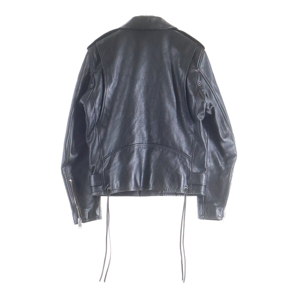 SAINT LAURENT PARIS(サンローランパリ) 13AW クラシック モーター サイクル ダブルライダース レザー ジャケット ブラック 330462