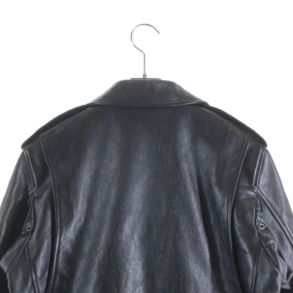 SAINT LAURENT PARIS(サンローランパリ) 13AW クラシック モーター サイクル ダブルライダース レザー ジャケット ブラック 330462