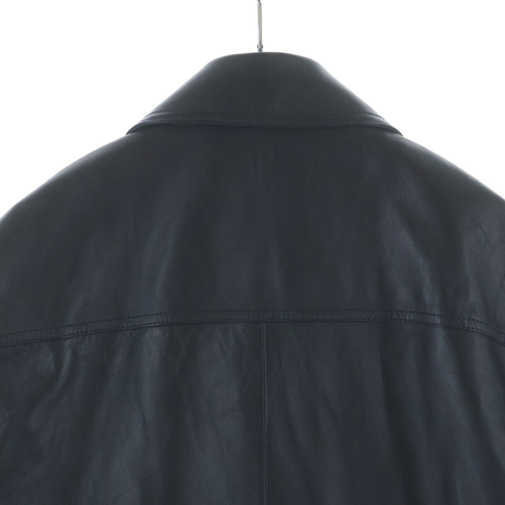 CELINE(セリーヌ) アビエーター ソフト ドラム ラムスキン レザージャケット ブラック 2F017291D