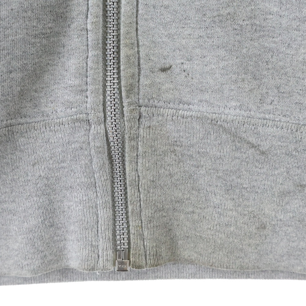SUPREME(シュプリーム) 14AW Logo Tape Zip Up テープロゴフード ジップアップスウェットパーカー グレー