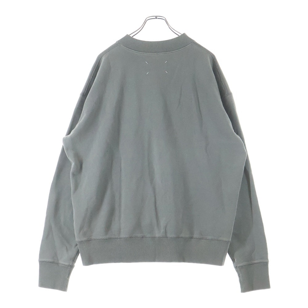 Maison Margiela(メゾンマルジェラ) 25AW ハーフジップ スウェット長袖シャツ グレージュ S50GU0242 S25570