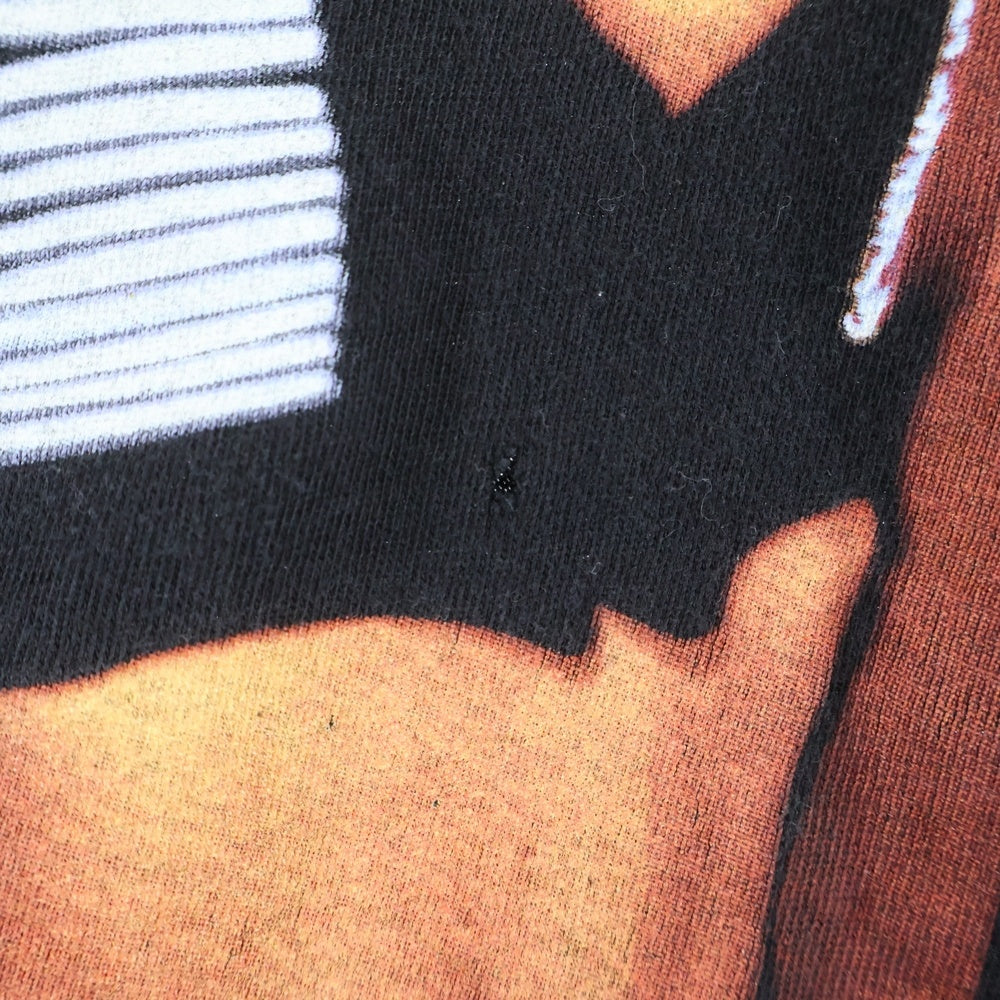 VINTAGE(ヴィンテージ) JANET JACKSON 93-94 WORLD TOUR ジャネットジャクソン プリントロゴ 半袖Tシャツ カットソー ブラック