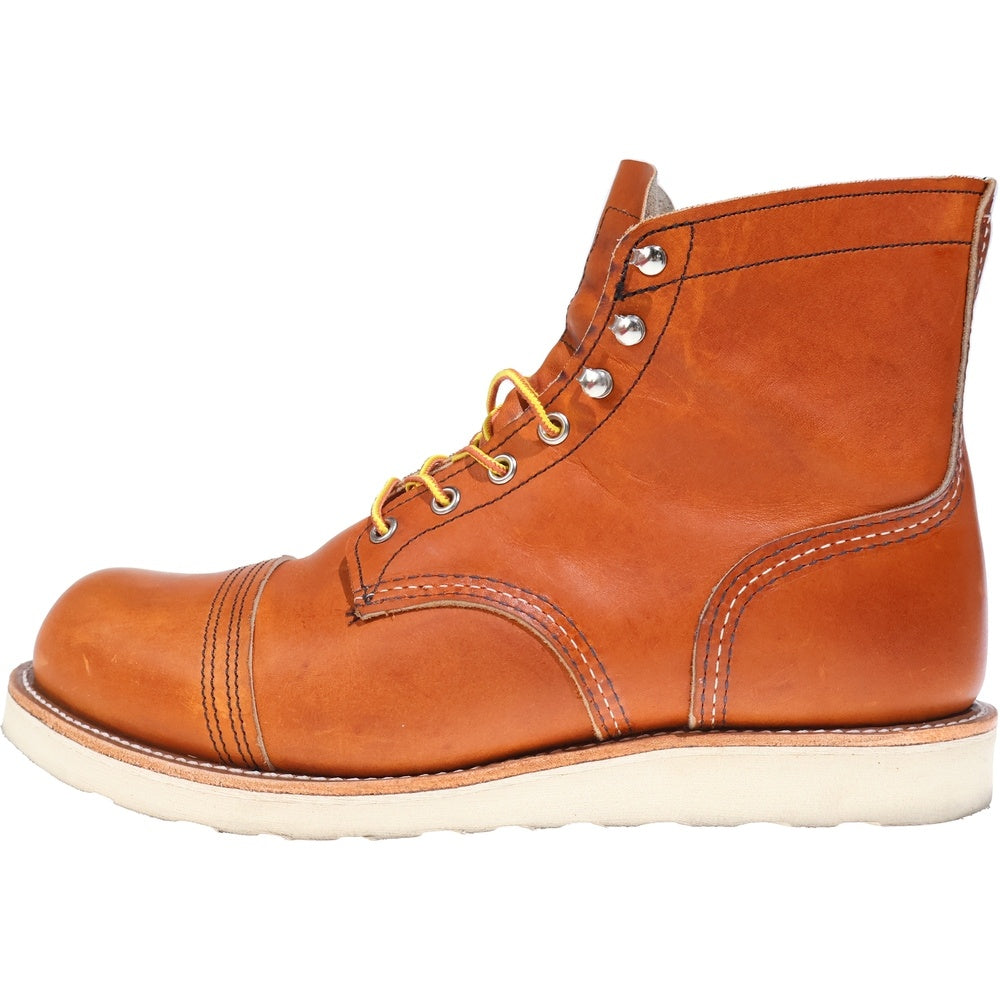 RED WING(レッド ウイング) 8089 IRON RANGER アイアンレンジャー レースアップレザーブーツ シューズ ブラウン US9.5/27.5cm