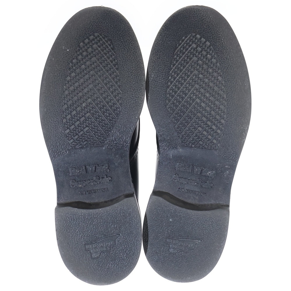 RED WING(レッド ウイング) 8133 SUPERSOLE 6INCH MOC TOE スーパーソール モックトゥ レザー レースアップブーツ ブラック US9/27cm