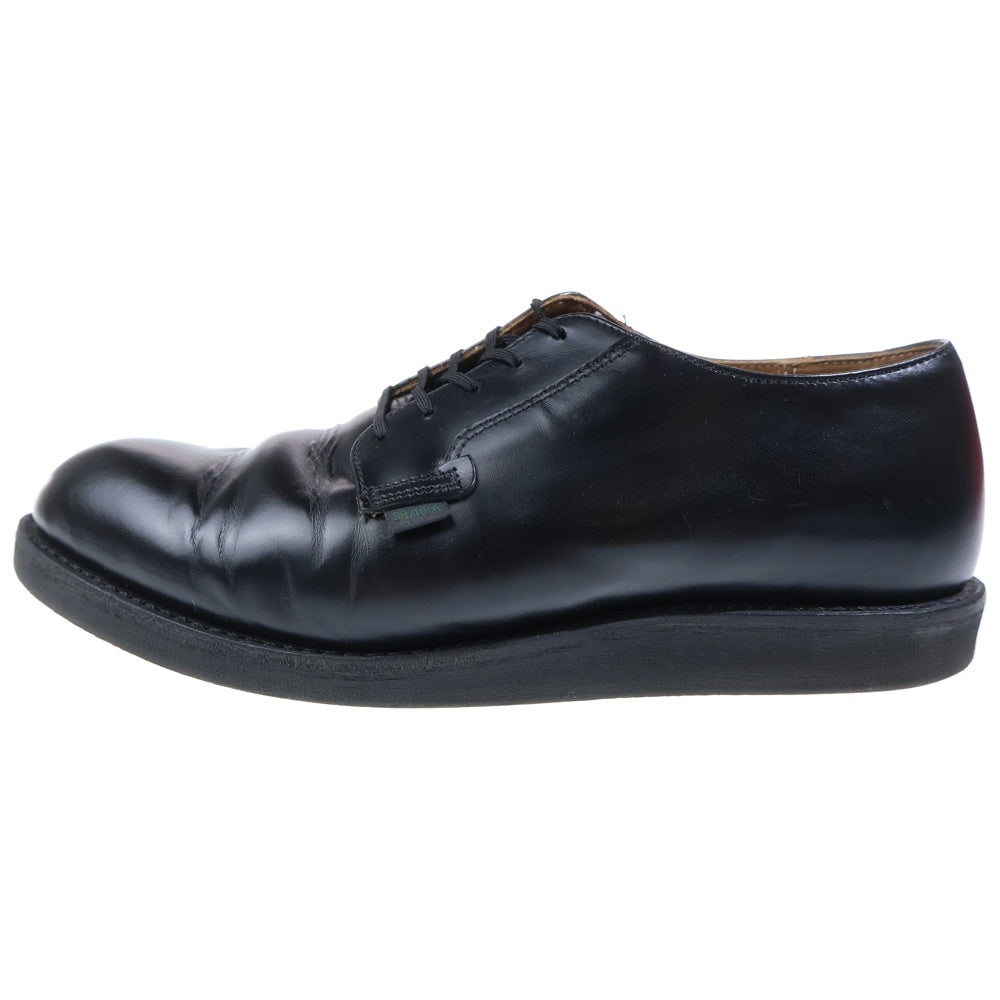 RED WING(レッド ウイング) 101 OXFORD オックスフォード ポストマン レザーレースアップブーツ シューズ ブラック US9.5/27.5cm