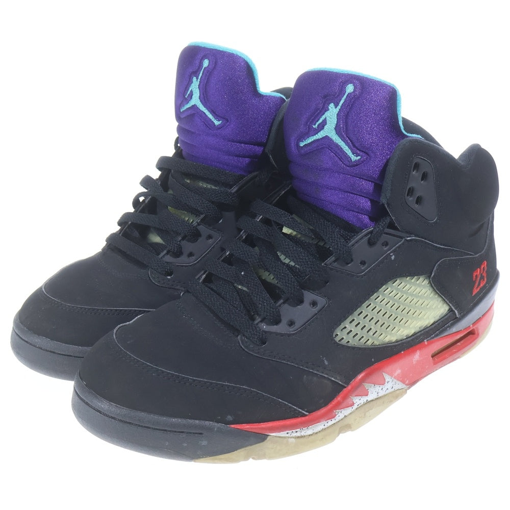 NIKE(ナイキ) AIR JORDAN 5 RETRO エアジョーダン ハイカットスニーカー ブラック US10/28cm CZ1786-001