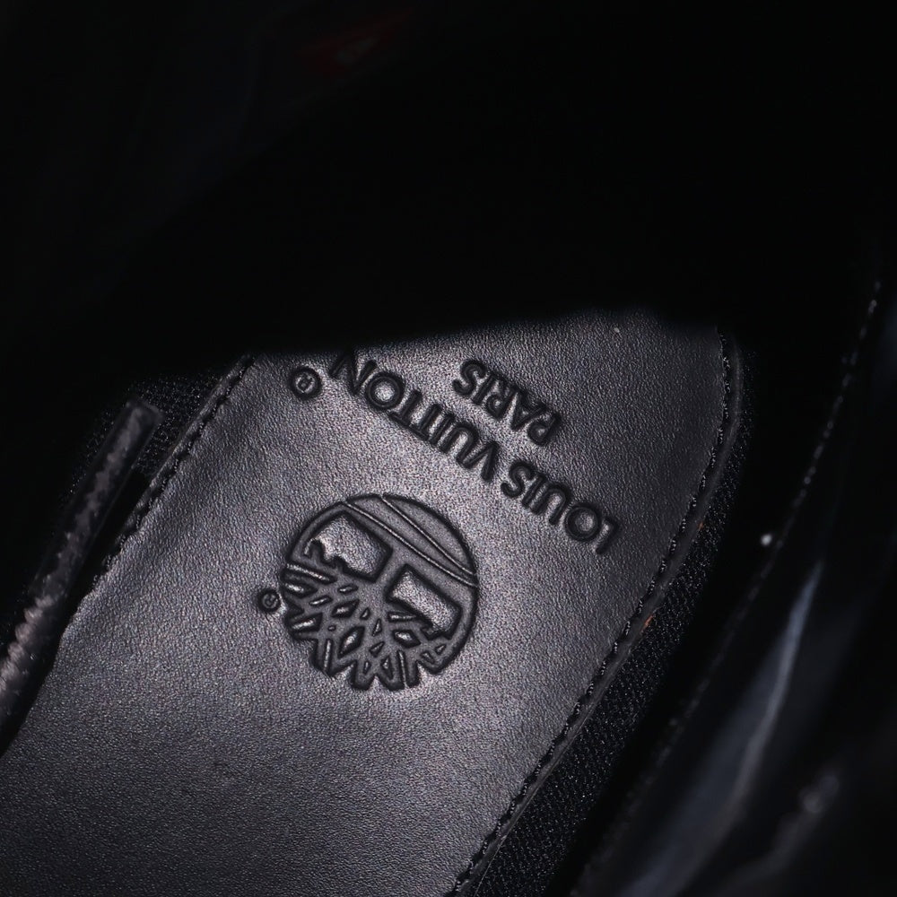 LOUIS VUITTON(ルイヴィトン) ×Timberland 6INCH ANKLE BOOT ティンバーランド モノグラム切替 レースアップ レザー アンクルブーツ ブラック FA0274