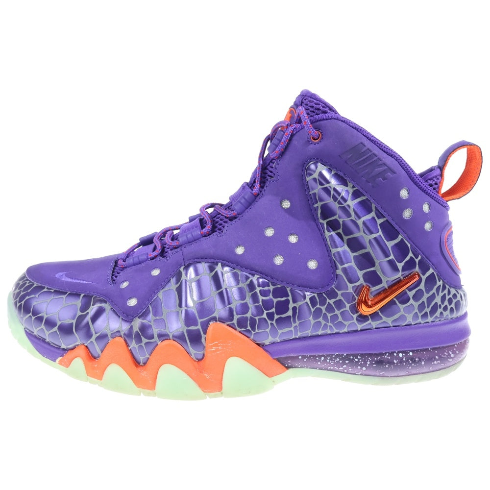 NIKE(ナイキ) BARKLEY POSITE MAX バークレー ポジット マックス フェニックスサンズカラー ハイカットスニーカー パープル US10/28cm 555097-581