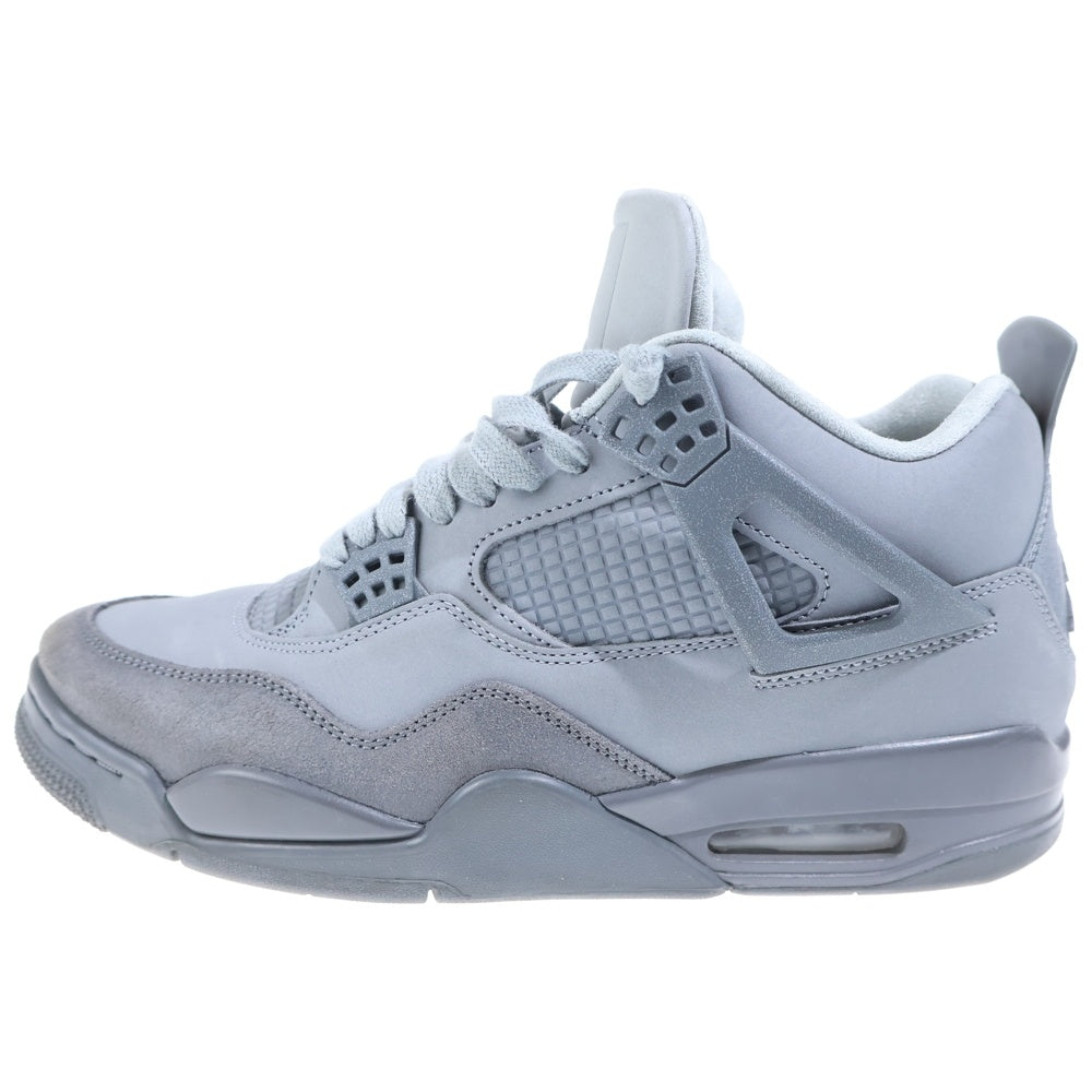 NIKE(ナイキ) AIR JORDAN 4 RETRO SE WET CEMENT エアジョーダン4 レトロ ウェットセメント ローカットスニーカー グレー US10/28cm FQ7928-001