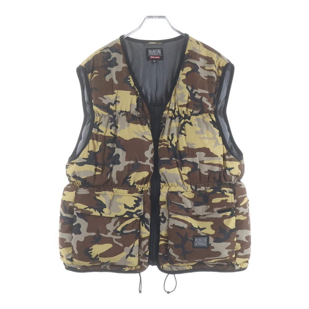 SUPREME(シュプリーム) 25SS ×Marithe + Francois Girbaud Down Puffer Vest マリテ+フランソワ ジルボー 迷彩柄 ダウン パファー ベスト マルチ