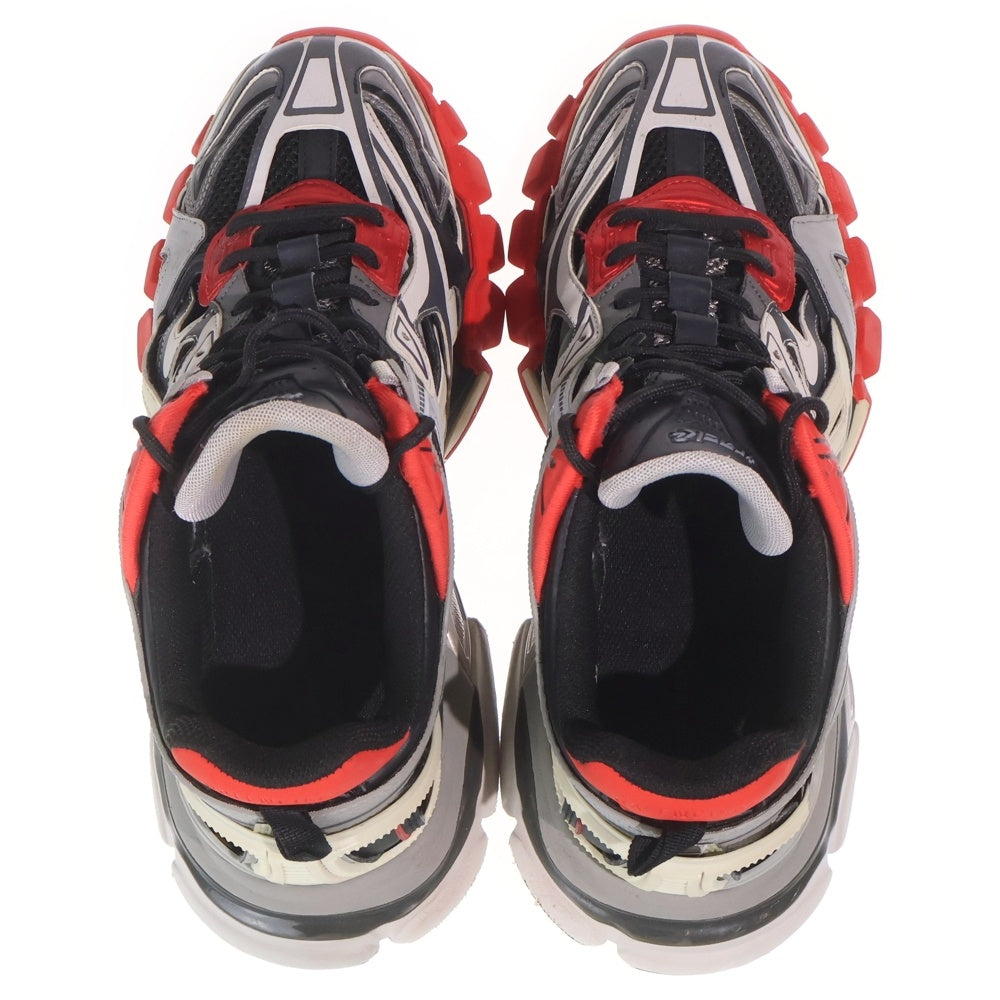 BALENCIAGA(バレンシアガ) TRACK 2トラック 2 メッシュ ローカットスニーカー グレー/レッド 568614