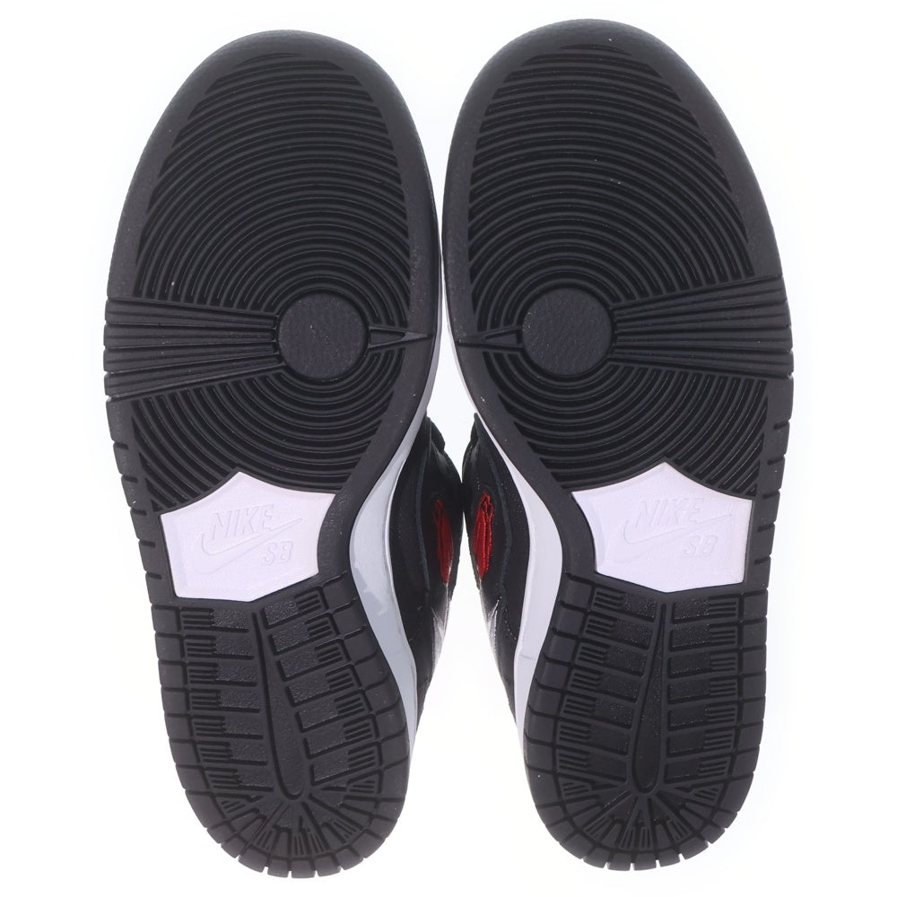 NIKE SB(ナイキエスビー) ×DUNK LOW PRO QS DD8386-001 ウェイステッドユース ダンク ローカットスニーカー ブラック US8/26cm