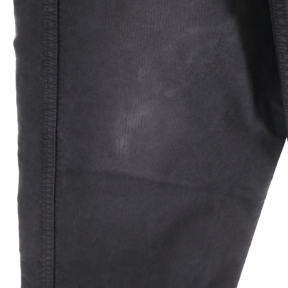 VISVIM(ヴィスヴィム) 25SS FLUXUS 01 EX WIDE G.CORDS フルクサス ワイド ジャーマン ワイドパンツ ブラック 0125105008001