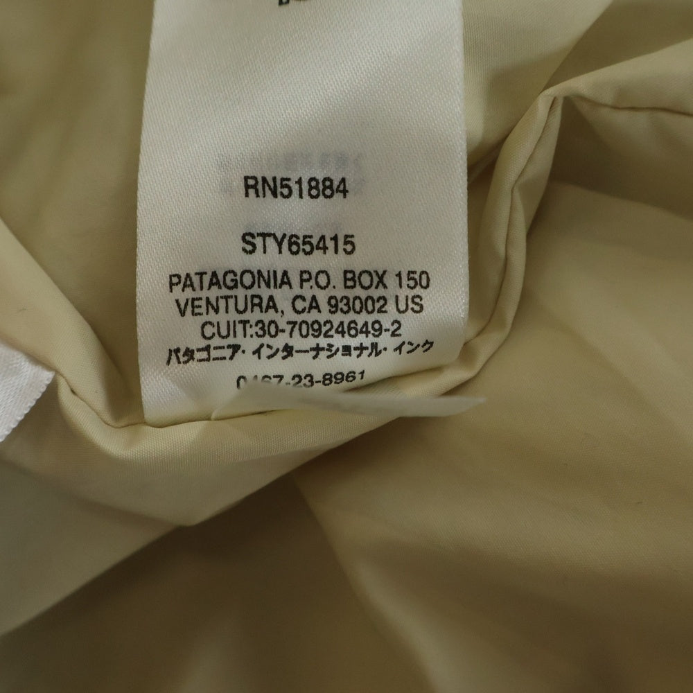 PATAGONIA(パタゴニア) 19AW ボマー レトロX フリースジャケット キッズ アイボリー STY65415