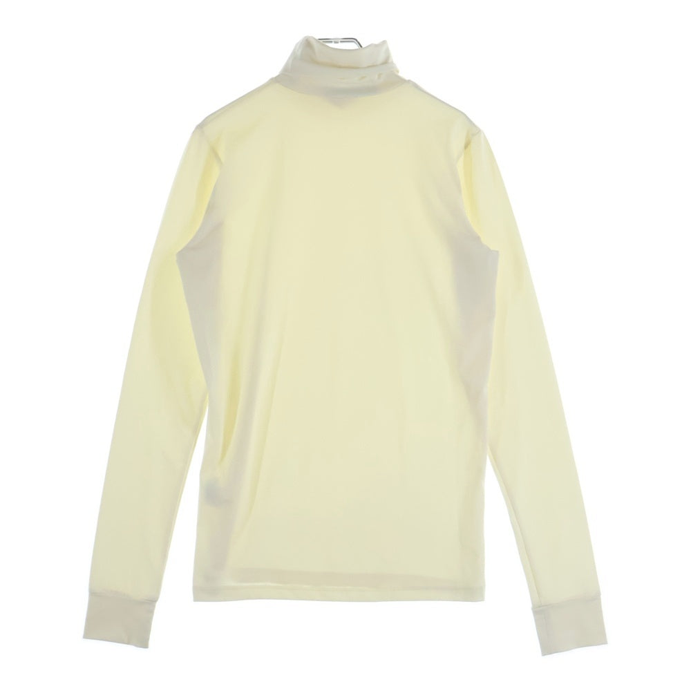 RAF SIMONS(ラフシモンズ) 03AW ロゴ刺繍 タートルネック カットソー ホワイト