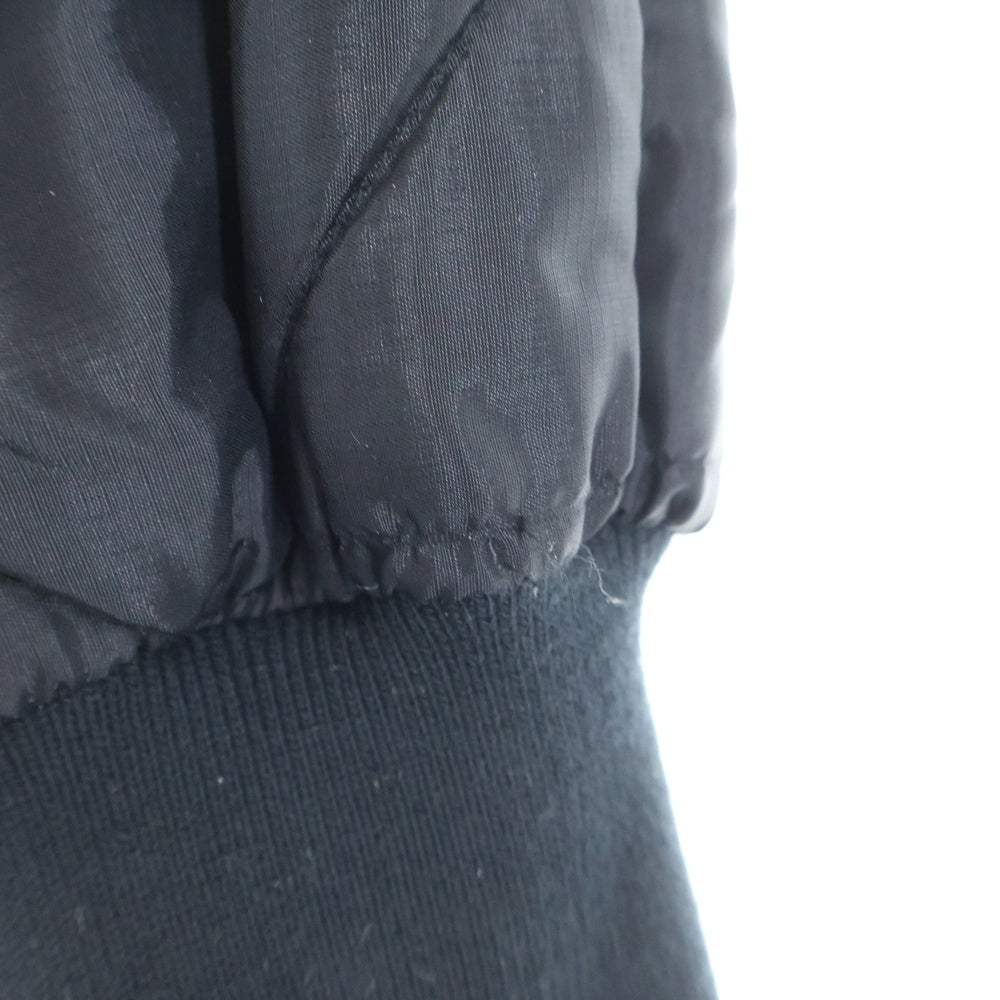 Captains Helm Golf(キャプテンズヘルムゴルフ) 23AW QUILTING NO-COLLAR JACKET キルティング ナイロン ノーカラー 中綿 ジャケット ブラック CHG23-AW-J05