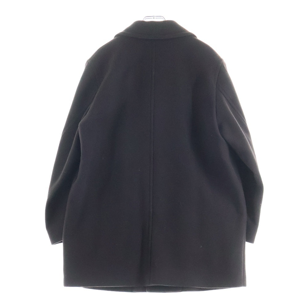 AURALEE(オーラリー) 21AW DOUBLE CLOTH LIGHT MELTON HALF COAT ダブル クローズ ライトメルトン ハーフコート レディース ブラウン A21AC04LM