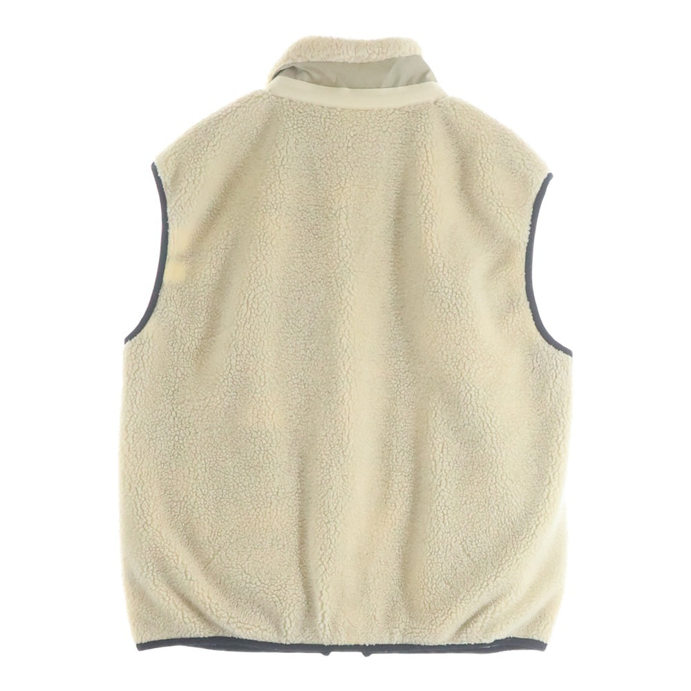 MAISON KITSUNE(メゾンキツネ) 15AW フリース ベスト ジャケット クリーム KML-0551-B