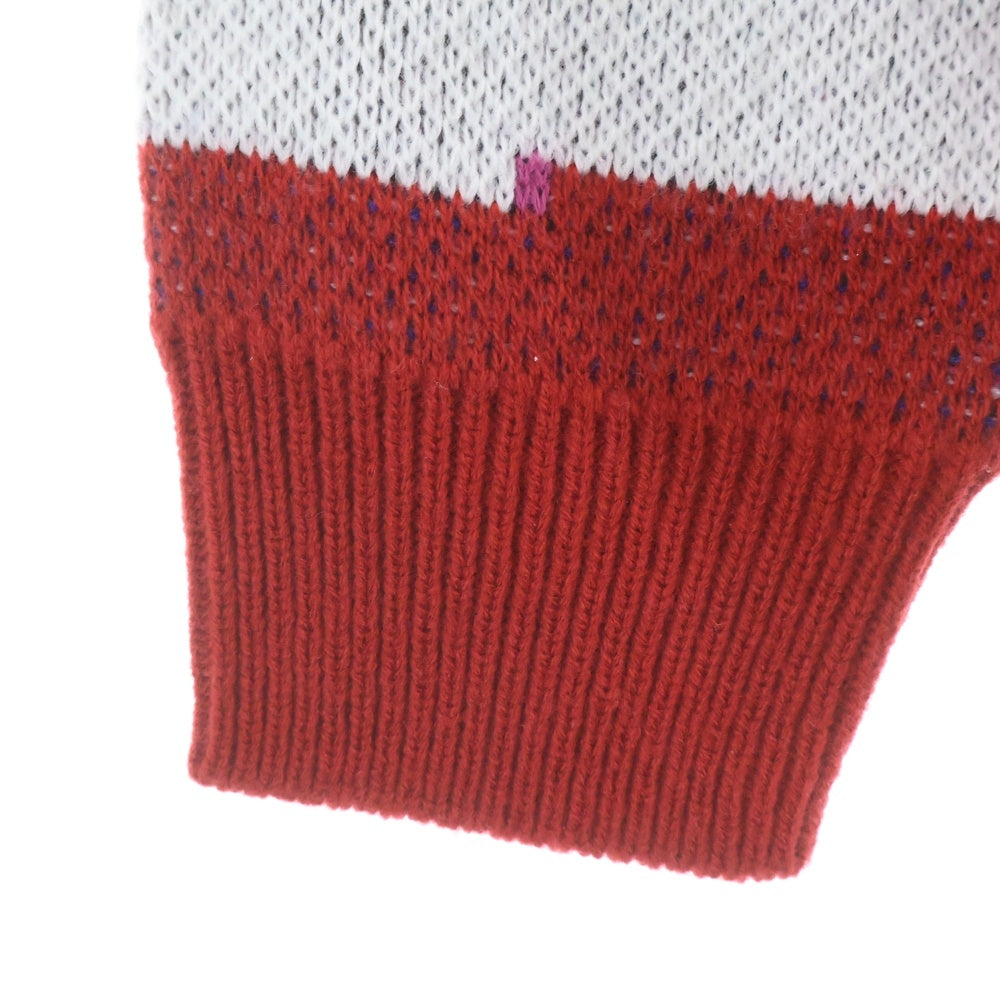 SUPREME(シュプリーム) 21SS Digital Flag Sweater デジタル フラッグ クルーネック ニットセーター 厚手 マルチカラー