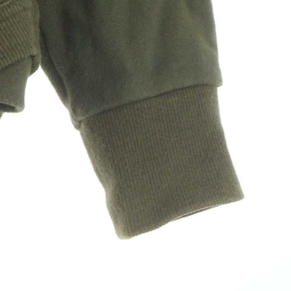 THOM BROWNE(トムブラウン) 4BAR スウェット フーデッド カーディガン カーキ MJT003AK8029