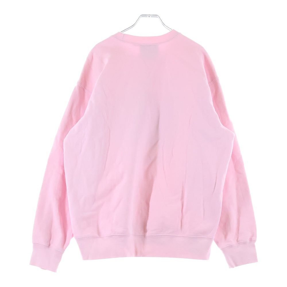 SUPREME(シュプリーム) 21SS ×HYSTERIC GLAMOUR Crewneck ヒステリックグラマー クルーネック 長袖スウェットトレーナー ピンク